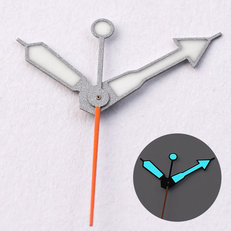 BGW-9 Watch Hands For NH35A/NH36A Automatic Movement 9.5*13*13mm Watch Accessories High Quality Fit SEIKO replacement parts
