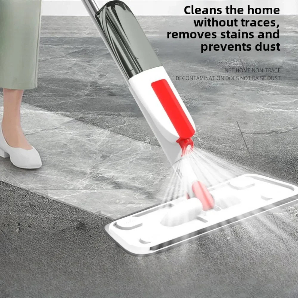Lazy Household Spray Mop Hand Free Dry and Wet Dual Flat Mop Wood Floor Cleaning Spray Mop Mop Mop Spray Mop  Cleaning