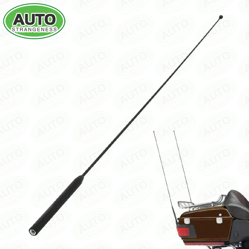 

Suitable for Harley-Davidson Airstream, Road Glide, Road King, Twin-Cam, and Street Rod with modified trunk antennas