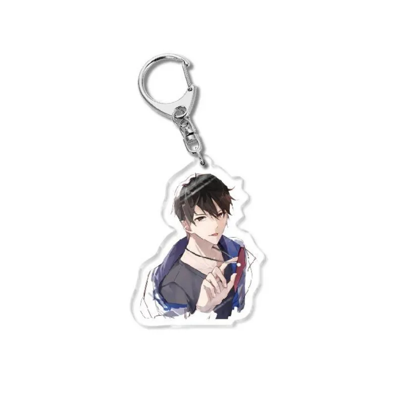 Classic Anime The Only One Jiang Tian Sheng Wang Cosplay Keychain For School Student Gift Cosplay Accessories Arcylic Jewelry