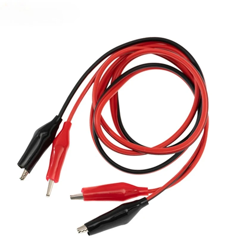 20-in-1-Set: Doppelte Krokodilklemmen-Verbindungskabel, Testkabel, Jumper-Kabel, Stecker-Buchse-Krokodilklemmen, Stromversorgungsadapter