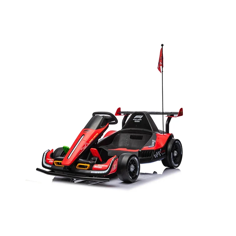 360 Degree Children's Ride On Electric Go Kart 24V Charging Drift Car Four-wheel Rechargeable Toys Racing Car Change Timing