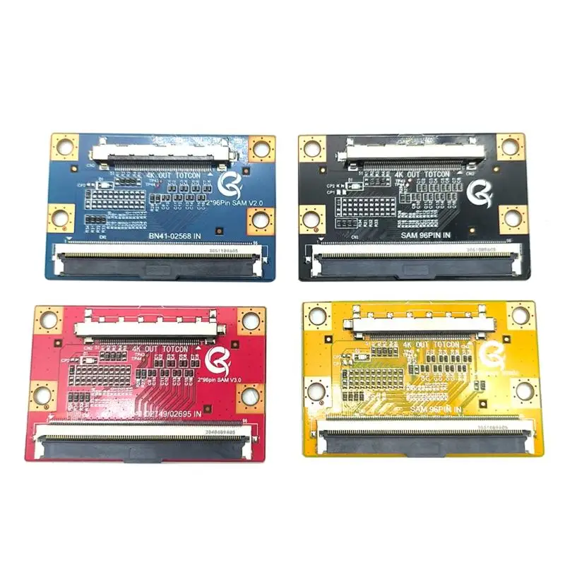 96Pin To 51Pin LVDS FPC VBYONE Converter Board For 4K LCD LED TV Panel Repair Replacement Adapter Card