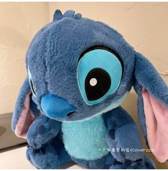 Kawaii Disney Lilo and Stitch Plush Toys Kawaii Soft Blue Purple Elf Disney Stitch Stuffed Doll Cartoon Anime Movie Xmas Gift