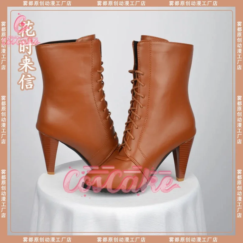 

Genshin Impact cos Kamisato Ayaka cosplay Anime game character shoes