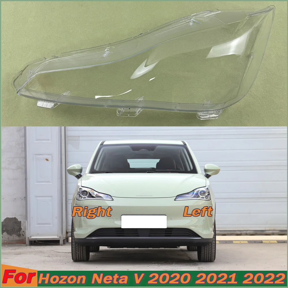 

Auto Replacement Parts For Hozon Neta V 2020-2022 Headlamp Transparent Lampshade Shell Masks Headlight Cover Lens Plexiglass