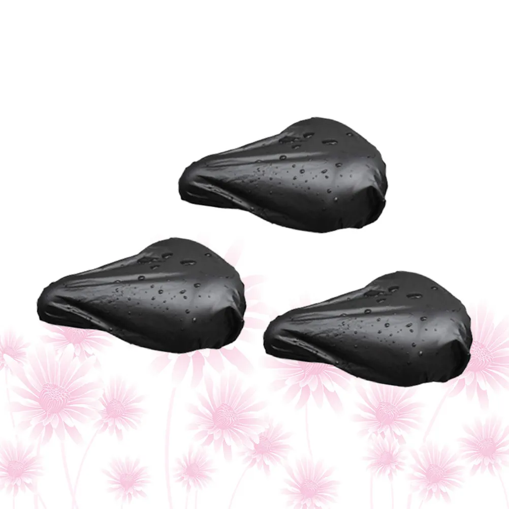 

Комплект из 3 водонепроницаемых чехлов для велосипедного седла: защита от дождя из ПВХ, для сухой чистоты, без царапин, легко устанавливается