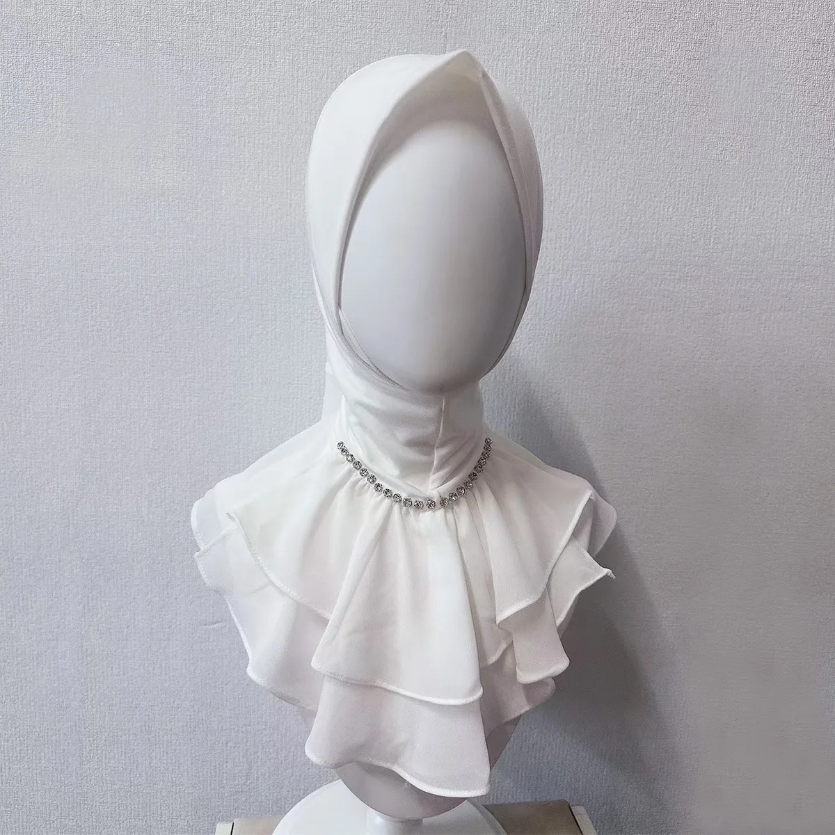 

Новая мода мусульманские женщины бриллианты Амира хиджаб ислам платок тюрбан арабский чехол повязка на голову шаль никаб вытянуть готовый шарф