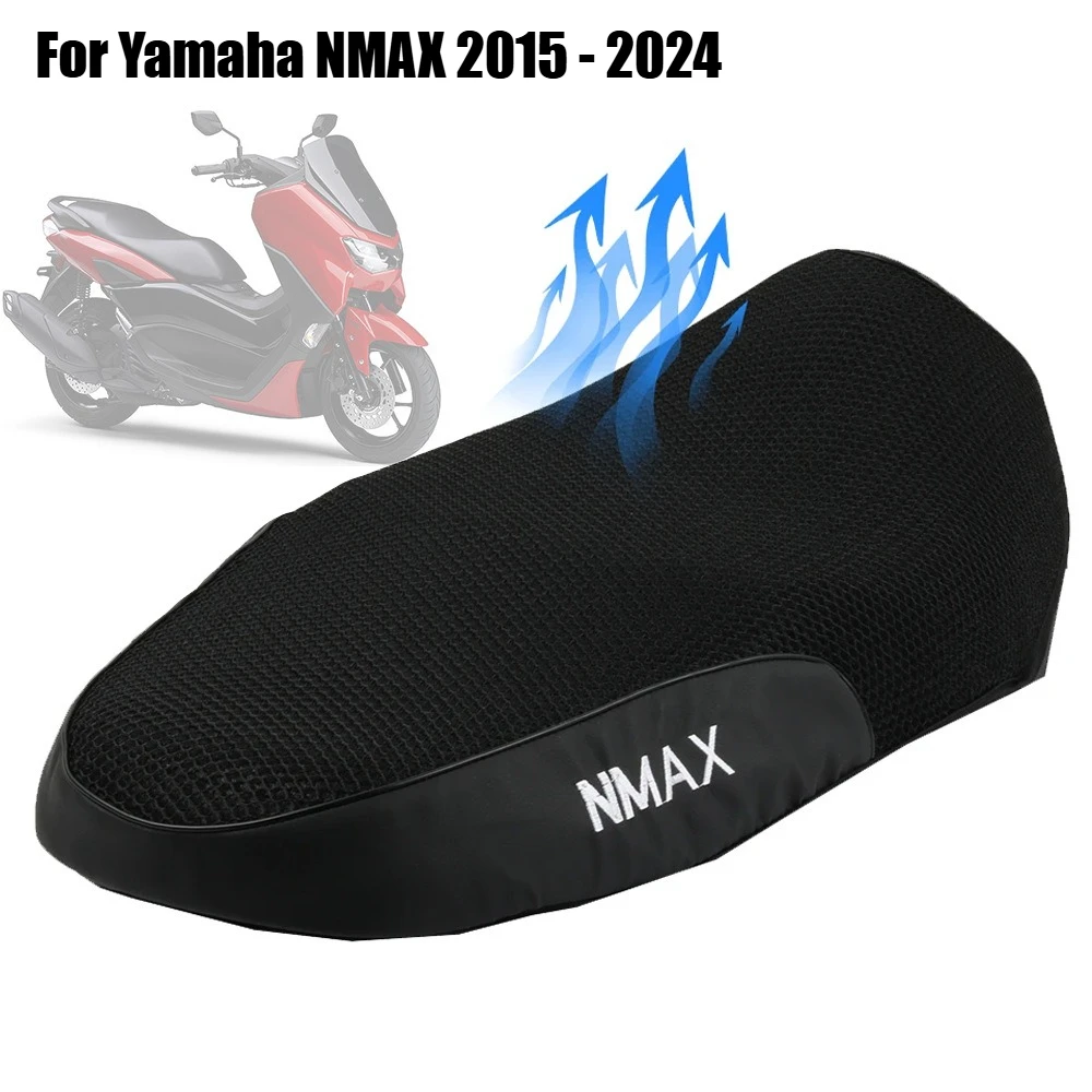 

Для Yamaha NMAX 125 155 160 N-MAX 155 NMAX 155 NMAX 125 сетчатый чехол для подушки сиденья протектор теплоизоляционный чехол для сиденья аксессуары