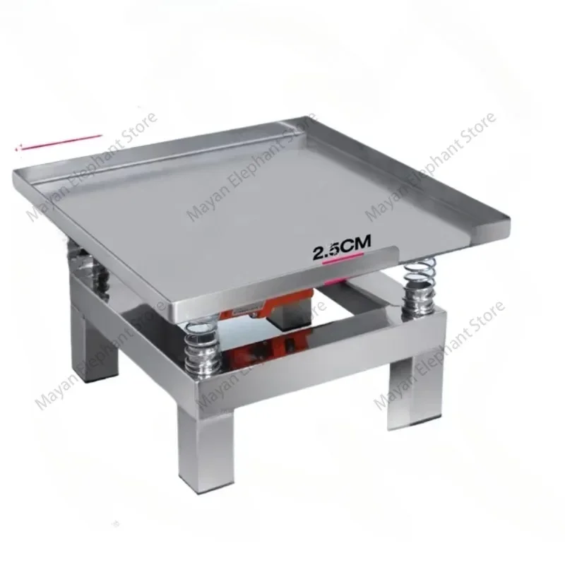 

35*35CM Concrete Vibrating Table Vibration Test Bench Test Block Vibration Platform Stainless Steel Mini Vibration Table