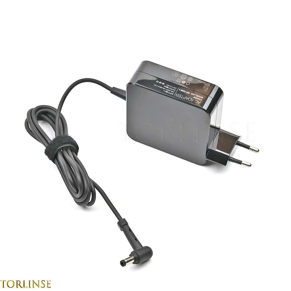 Cargador para ordenador portátil Asus, adaptador de CA de 19V, 3.42A, 5,5x2,5mm, 65W, X401A, X550C, A450C, Y481, X501LA, X551C, V85, A52F, X555,