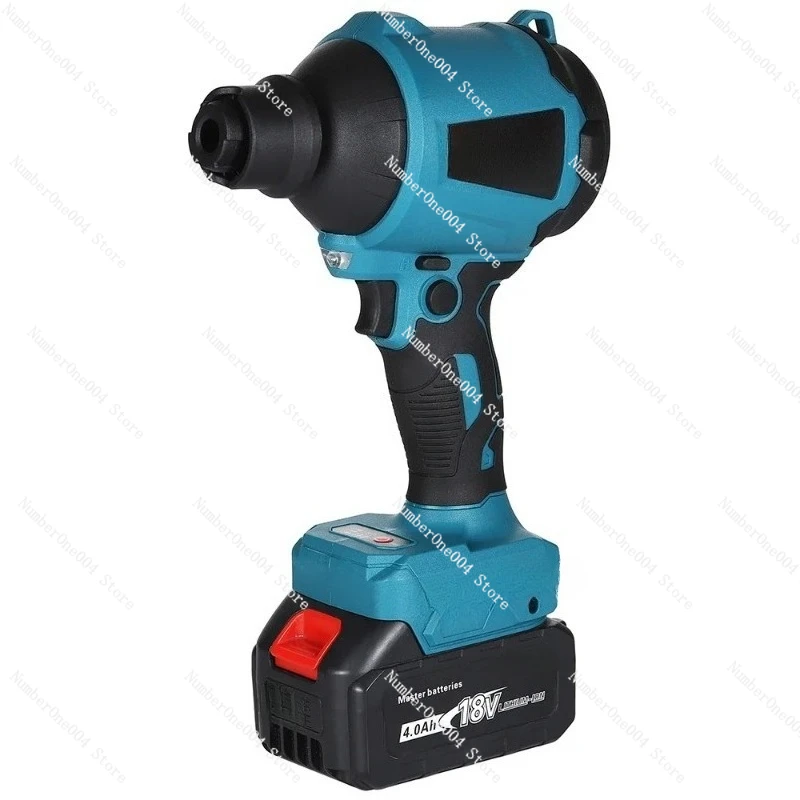 

For Rechargeable Brushless Cordless High Speed Blower,Electric Inflator,with Blowing,Dusting,Vacuuming,​and 6 Different Nozzles