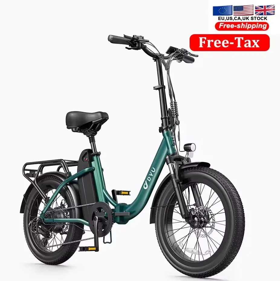 

Hots Sale 2025 New Model US Stock C9 20 Inch 750W Max Speed 45km/h Folding Electric Bike Long-Range Ebike