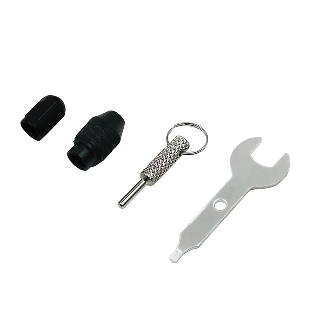 

1Pcs 3.2mm Electric Drill Flexible Shaft Holder Stainless Steel Nut Plastic Handle 360 Degree Bendable for Grinding Polishing