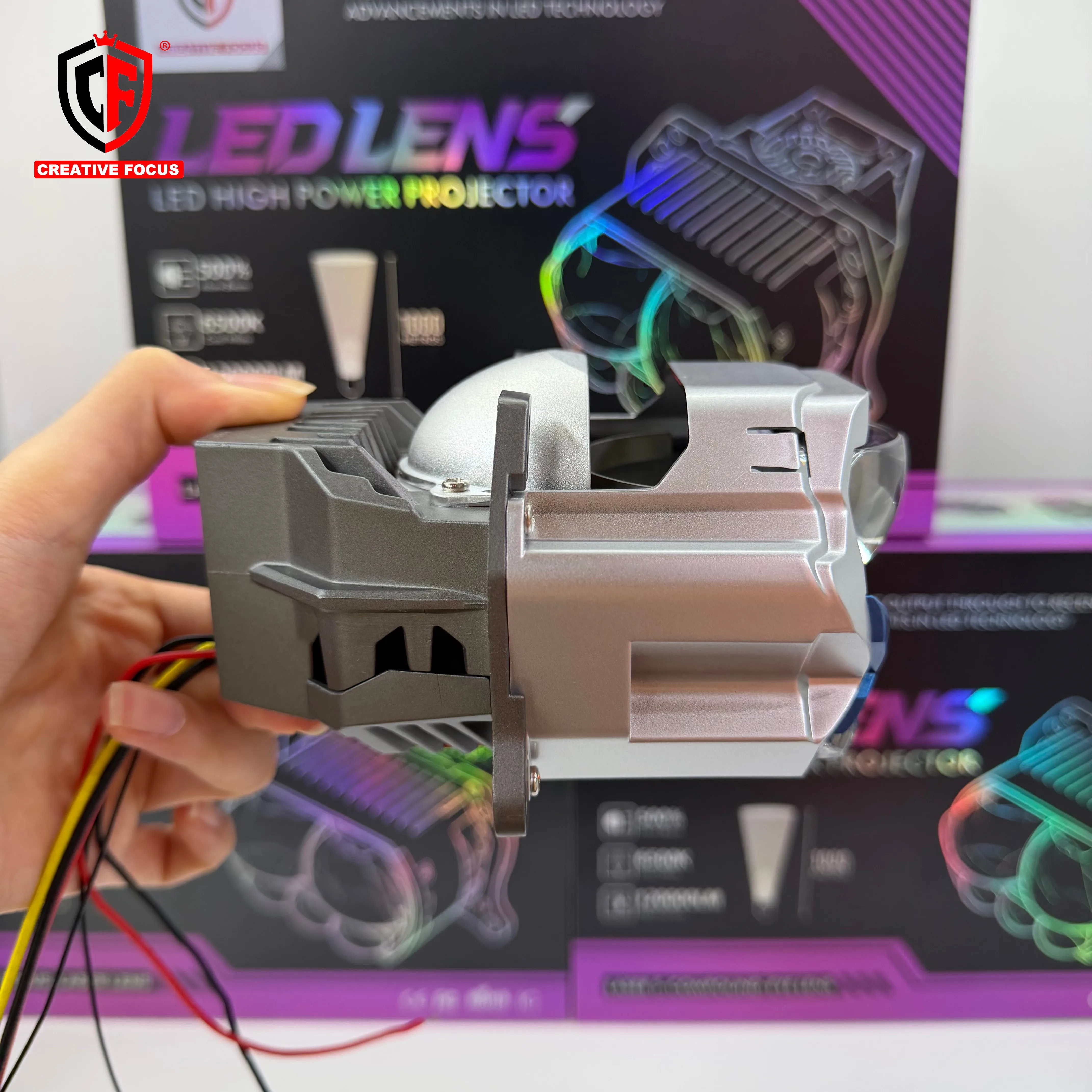 Lensa Proyektor Bi-LED 3 Inci  - Bi Led Projector Lens 3 Inch ulasan dan harga