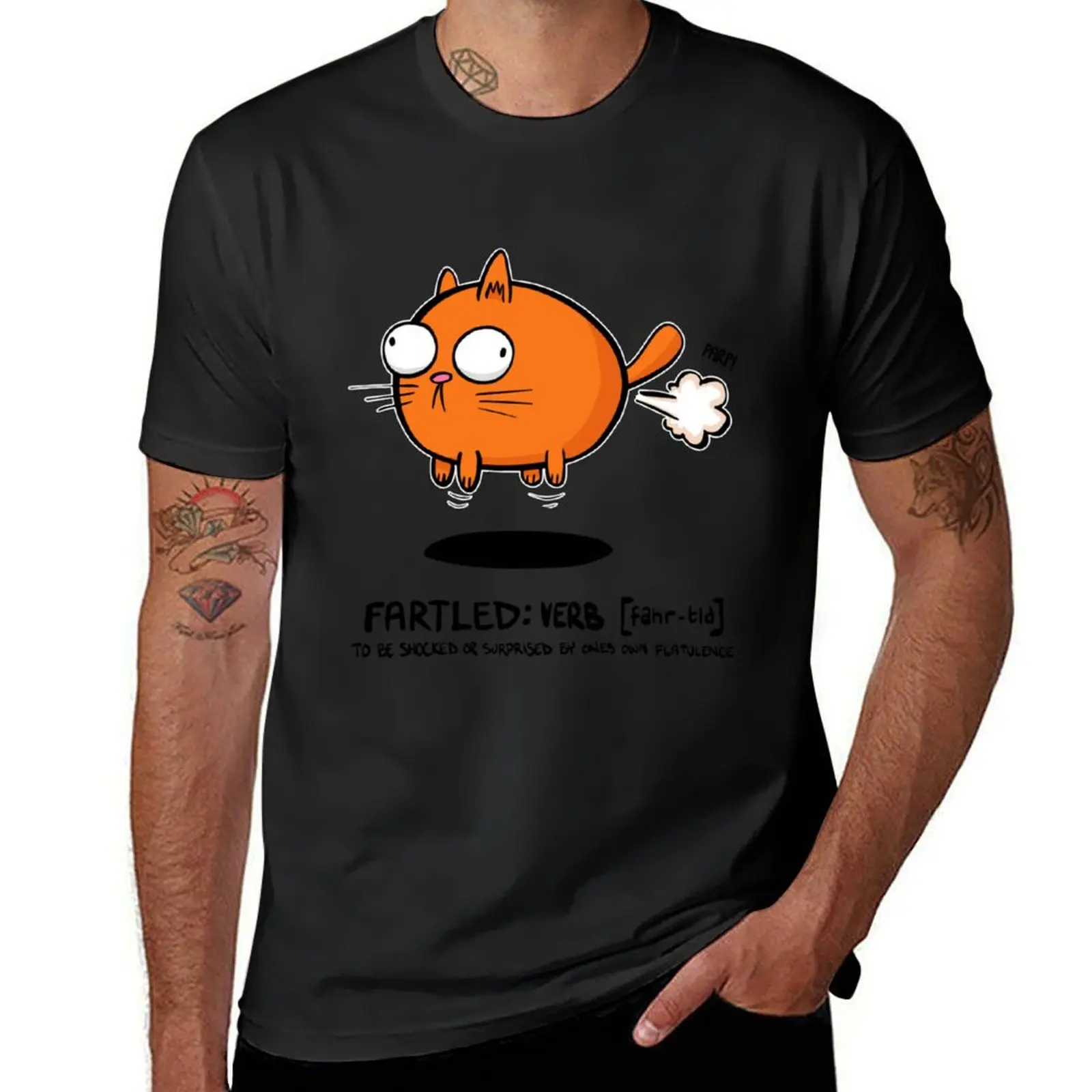 

Fartled T-Shirt Blouse summer top men t shirt