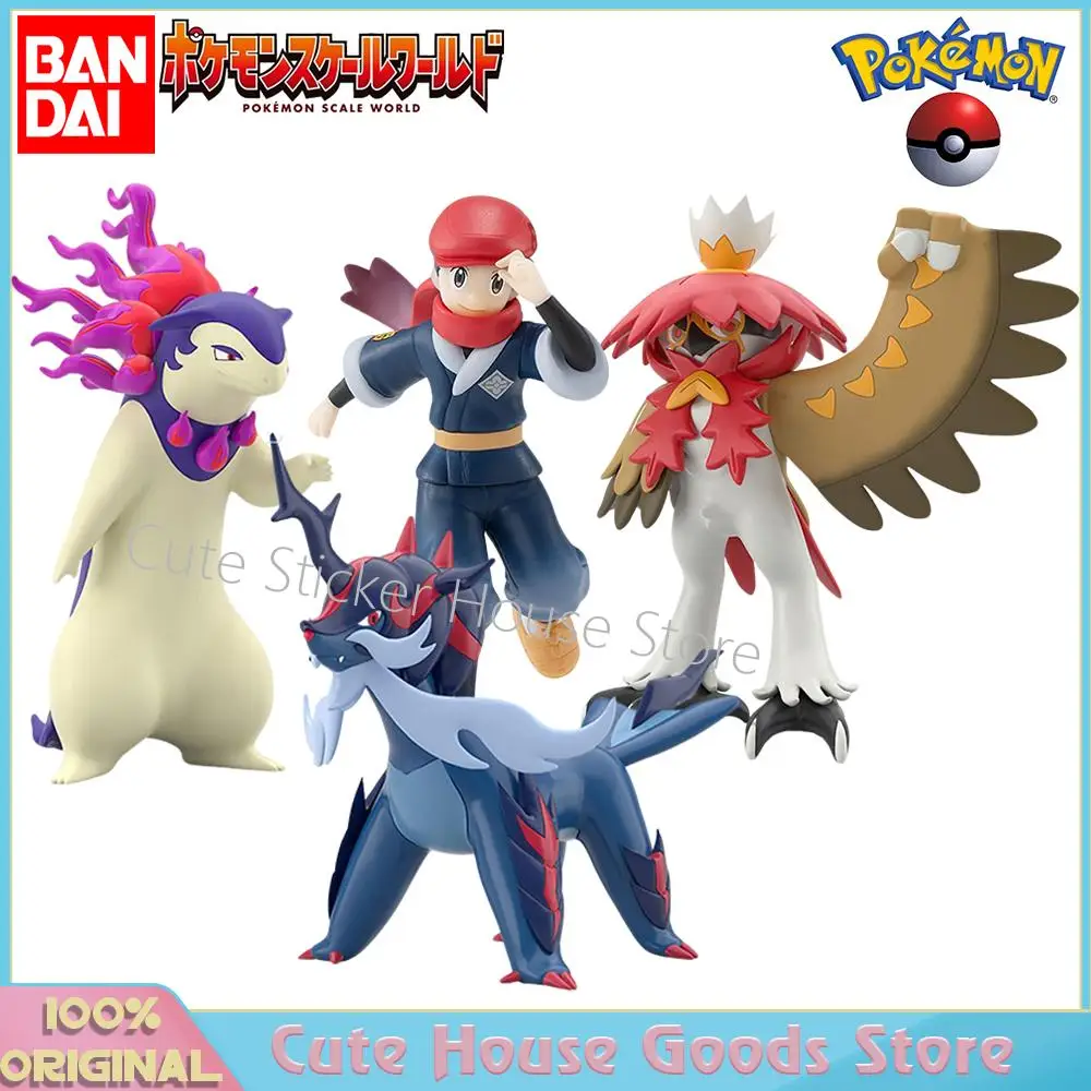 

[In Stock] Original Bandai Pokemon Scale World Hisui Region Rei Samurott Typhlosion Decidueye 1/20 Game Model Toys Anime Figures