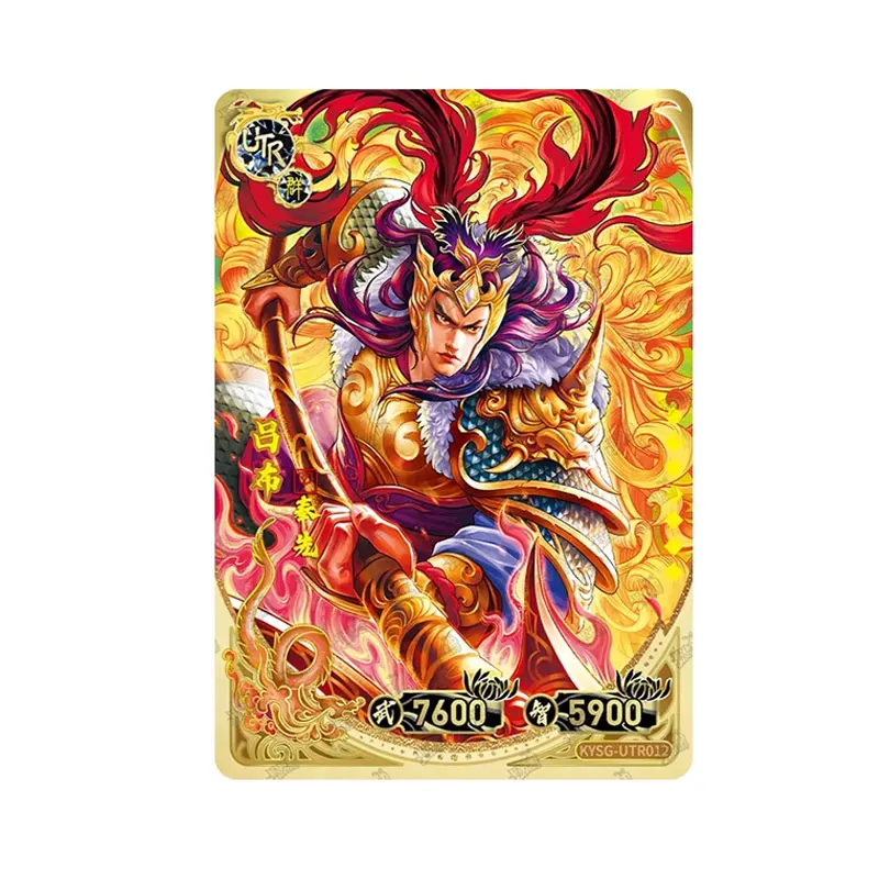 

KAYOU Three Kingdoms Series 4 Youth Chronicles Feng Yan Si Qi UTR/CR/UR/GP/SSR/SR/R Guan Yu Lu Bu Genuine Collection Anime Card