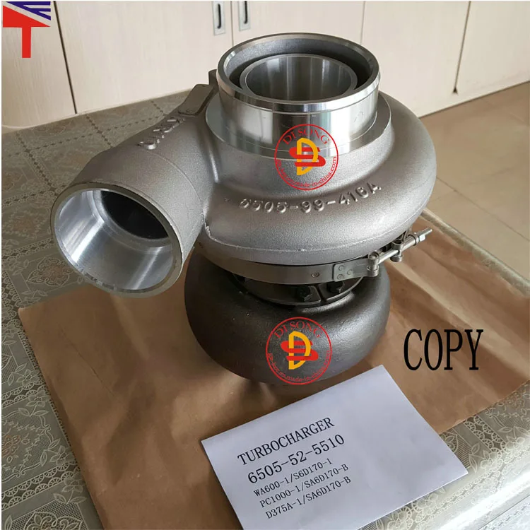 

6505-52-5510 turbocharger for WA600-1 PC1000-1 D375A loader parts