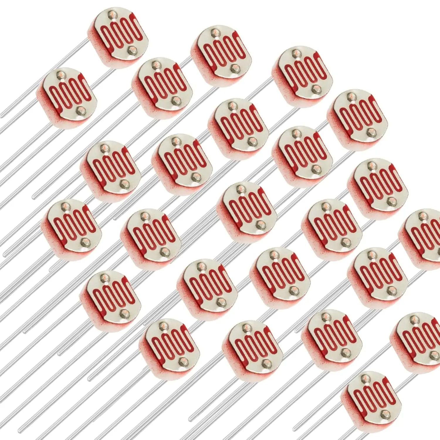 100PCS Photoresistor Photo Light Sensitive Resistor Light Dependent Resistor 5 mm (5539)