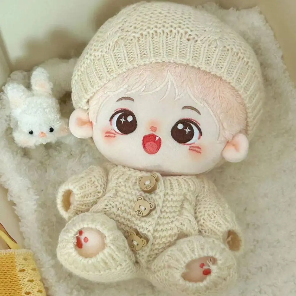 Trendy Cute Button Sweater Lovely High Quality Onesie Hat Outfit Clothing DIY Jumpsuits