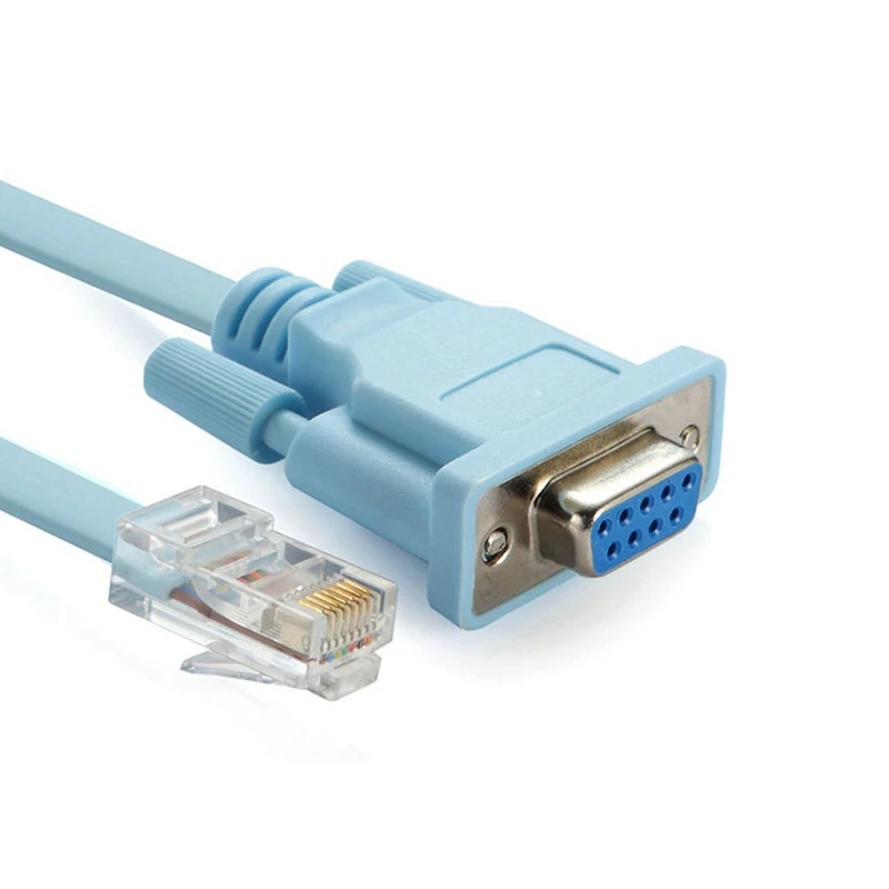 3X câble USB pour console Ethernet RJ45 Cat5 vers port COM Rs232 DB9, adaptateur réseau, 1.8m