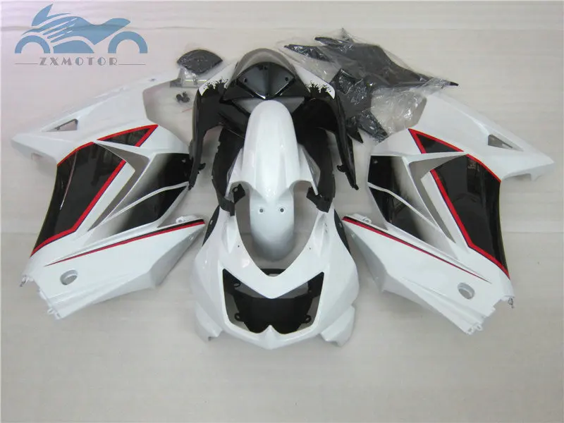 New OEM quality Injection fairing kits for Kawasaki Ninja 250R 2008-2014 ZX250R motorcycle fairings set EX 250 08-14 white black