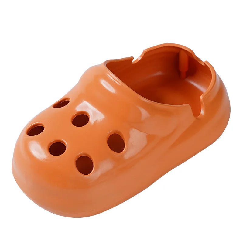 

LTT creative hole shoes ashtray home living room desktop ashtray anti-fly