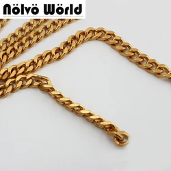 10 meters 8mm Old Gold high quality chain for making bolsas handbag strap bag parts bag metal handles and shoulder straps