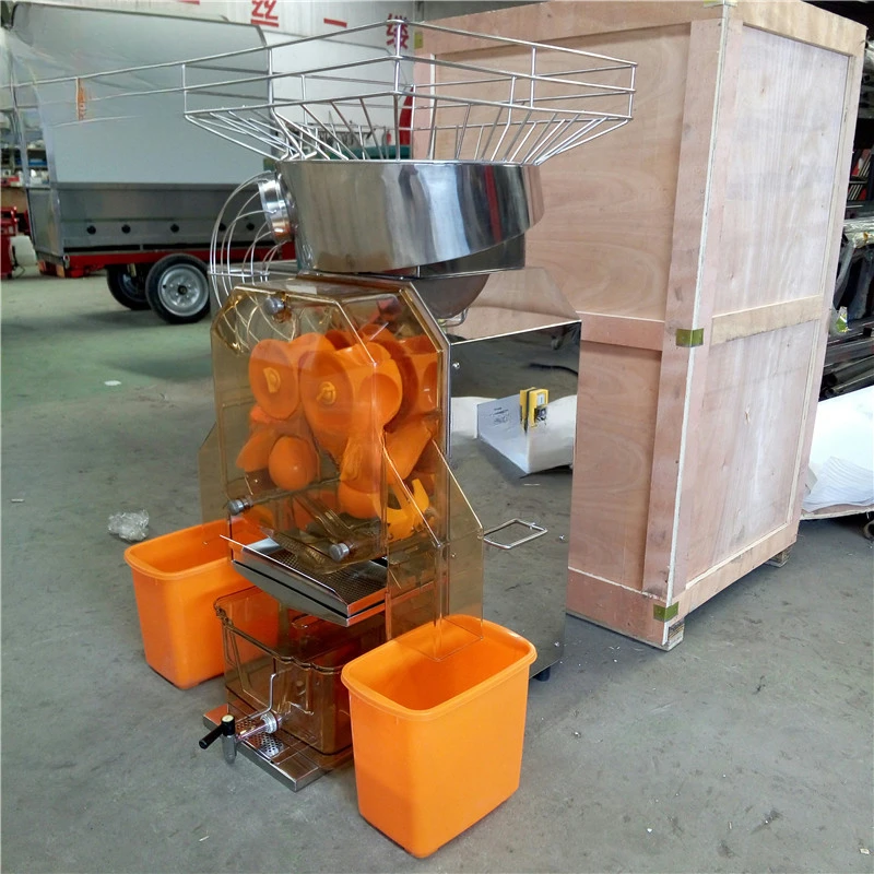 YG-2000C-B Small Automatic Orange Juicer for Restaurants and Coffee Shops