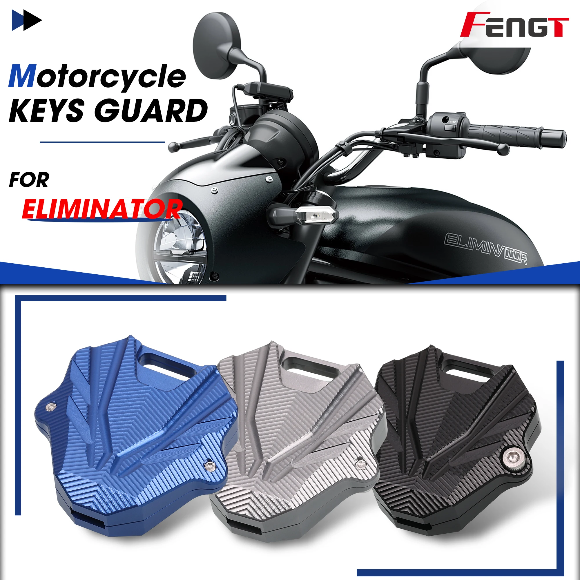 

Для Kawasaki Eliminator 500 SE Eliminator 500 2024 2025 мотоциклетный ключ, пылезащитный чехол, защитный чехол для ключа