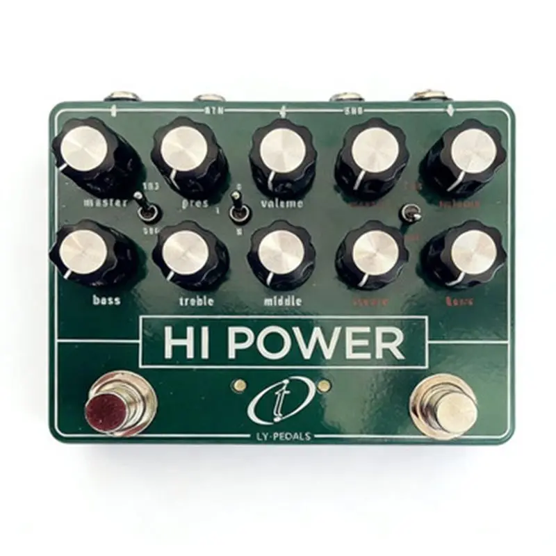NALFI-Colorsound Overload Distortion Pedal HI Power Single-Block Effects Pedal Power Boost