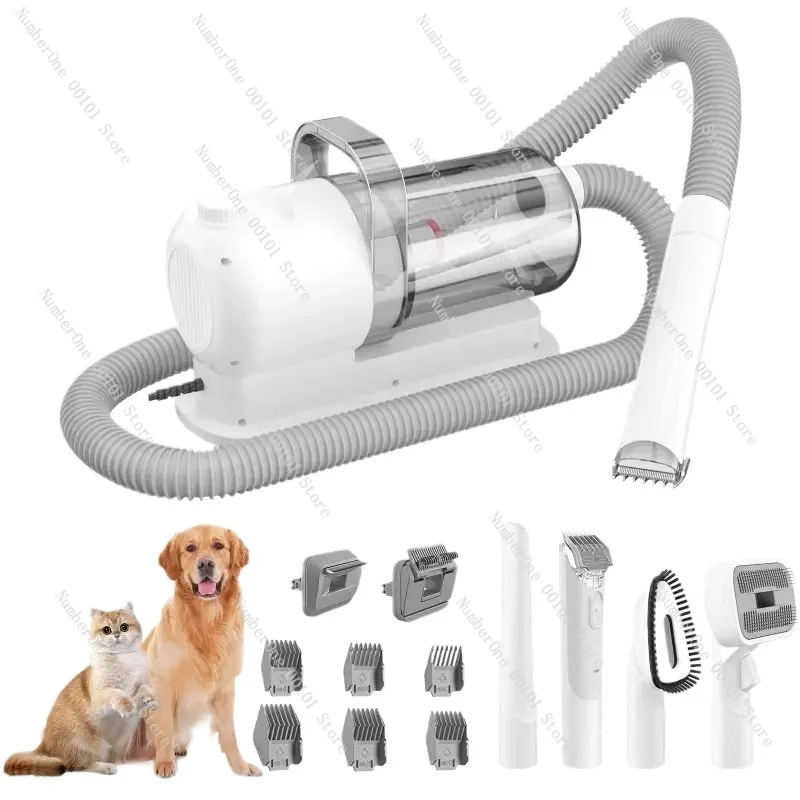 Pet Care Vacuum Cleaner All-in-one Cat Comb Dog Grooming Machine Hair Suction Electromechanical Clipper Clipper Set