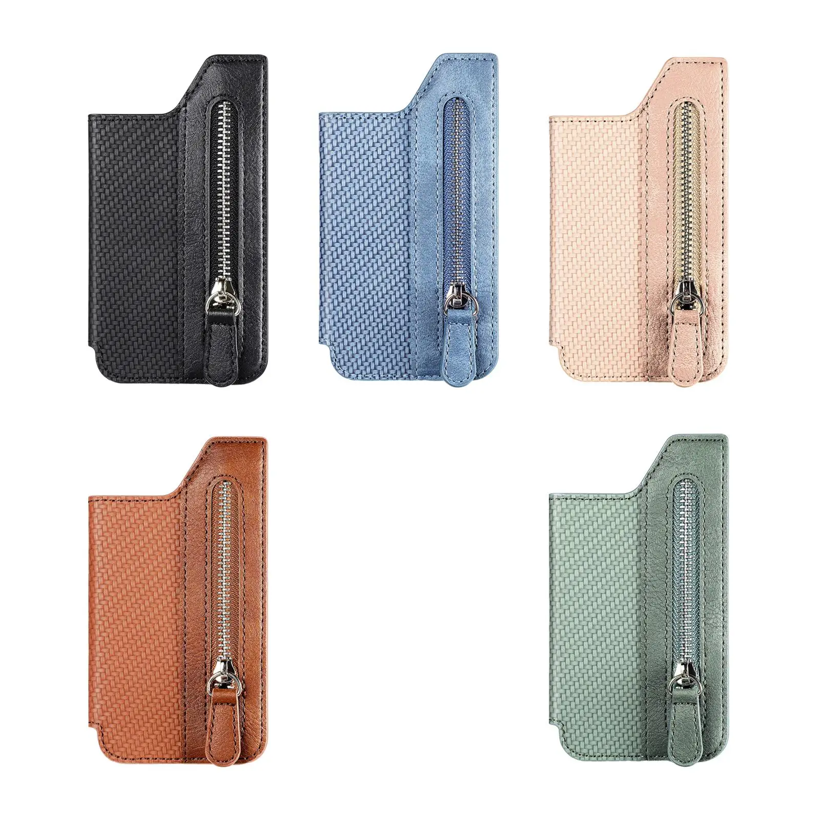 Custodia porta carte per telefono Custodia impermeabile per portafoglio Custodia magnetica per telefono