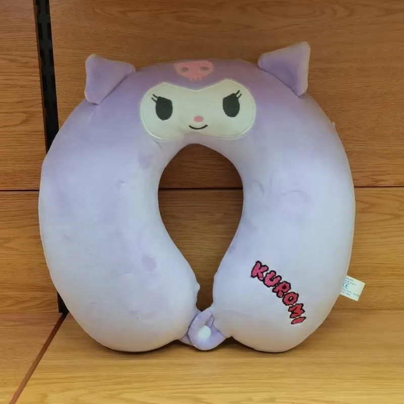 

1 шт. Sanrio мультяшная U-образная подушка Kuromi Hello Kitty подушка для шеи офисная подушка для сна портативный креативный подарок для путешествий