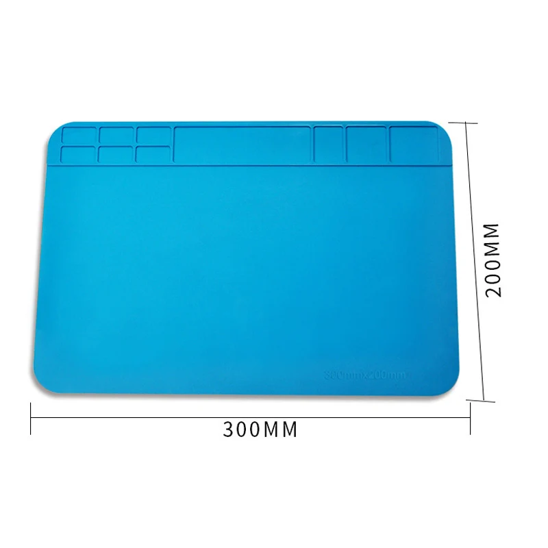 Heat Insulation Working Mat Heat-resistant Soldering Station Repair Insulation Pad Insulator Pad Maintenance Platform 30X20cm