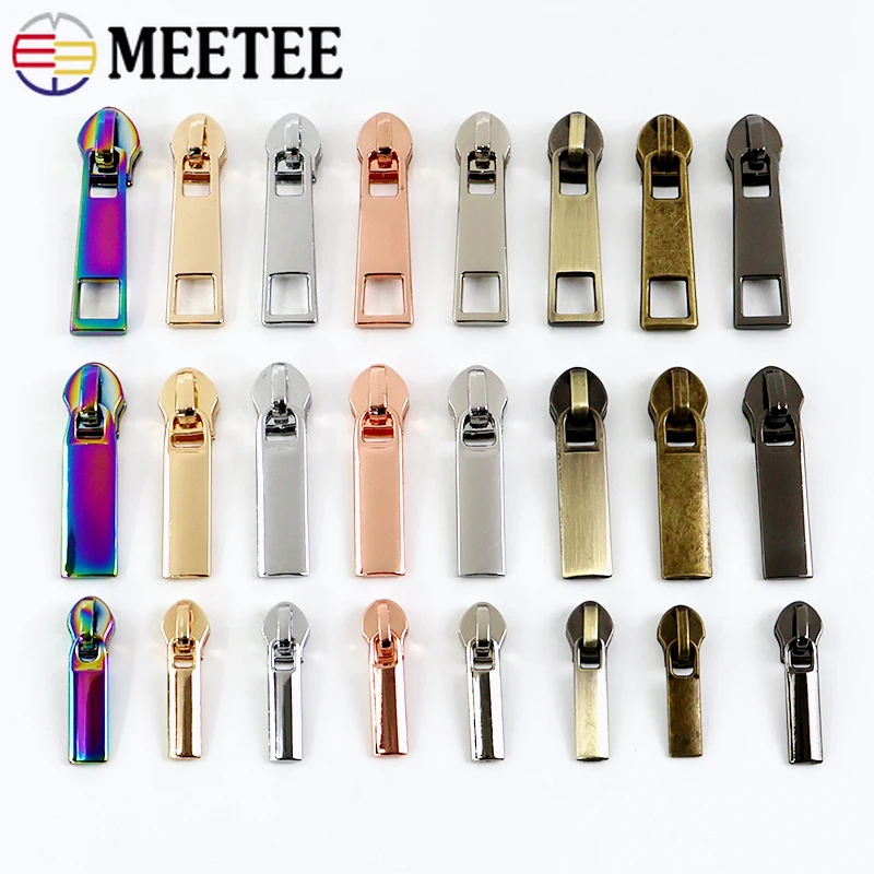 

10/20Pcs 3# 5# Nylon Zipper Sliders Jacket Bag Zips Cursor Sewing Closure Ziper Puller Clothes Replacement Zippers Head Repair
