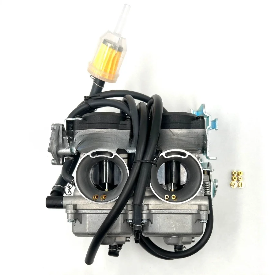 =Motorcycle Accessories Carburador duplo cilindro fit for Kawasaki GPX 250 GPX 400 ZZR 250 EX 250 Ninja 250R 1988-2007