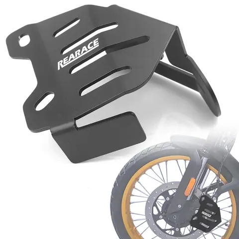 로얄 엔필드 히말라야 450 himalayan450 2024-2025 오토바이 프론트 브레이크 디스크 캘리퍼스 가드 커버 보호대 3.0 알루미늄