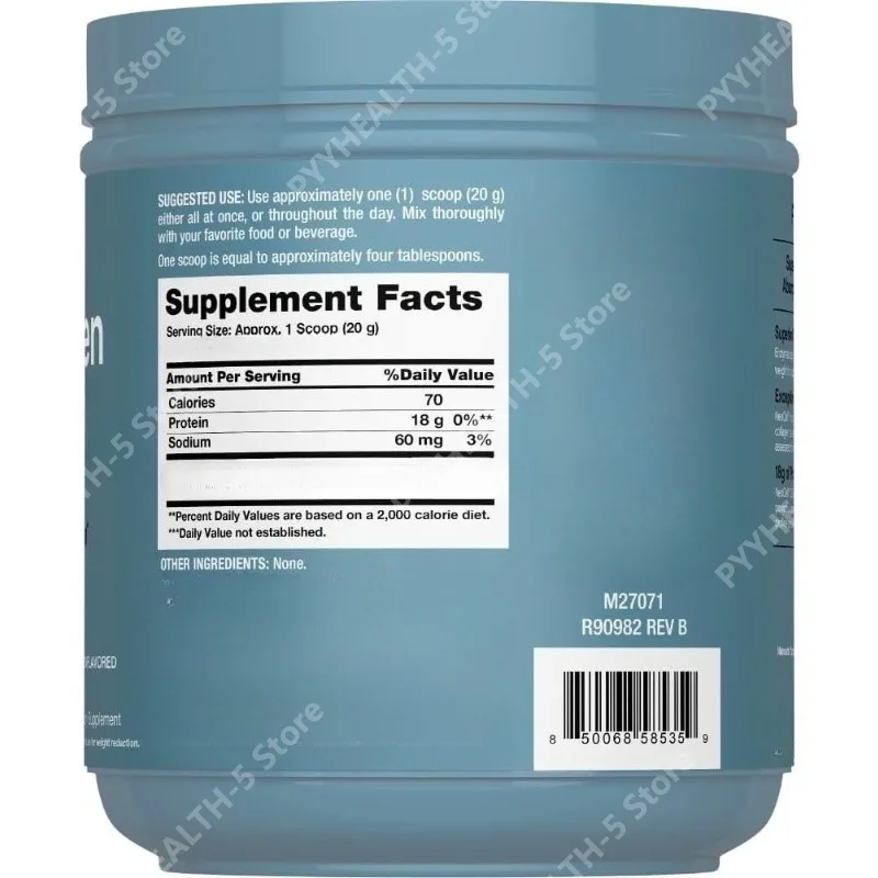Collagen Powder 20oz Hair Skin Nails Superior Absorption Grassfed Protein Supplement 18 Essential Amino Acids Formula