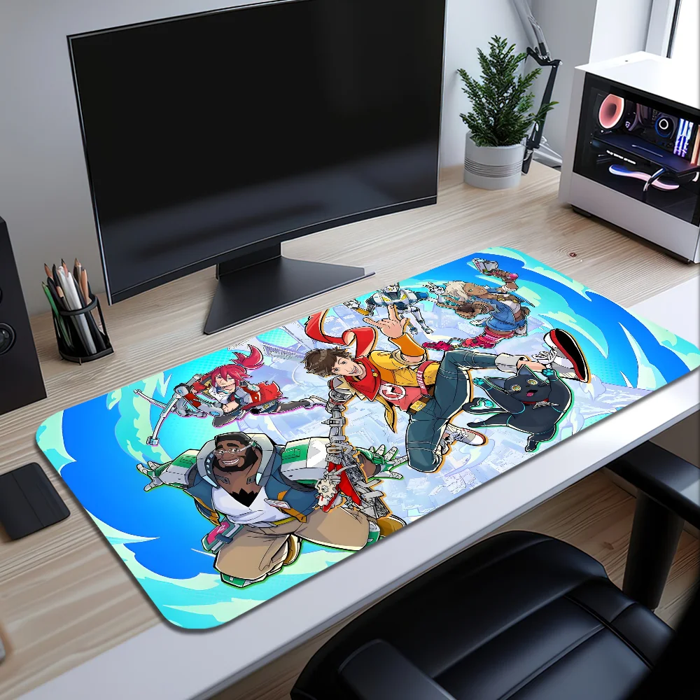 لعبة Hi-Fi R-Rush لوحة الماوس لوحة المفاتيح مريح مكتب المطاط الكمبيوتر عدم الانزلاق المضادة للفرش المنزل مخصص أفضل سعر حصيرة مكتبية كبيرة