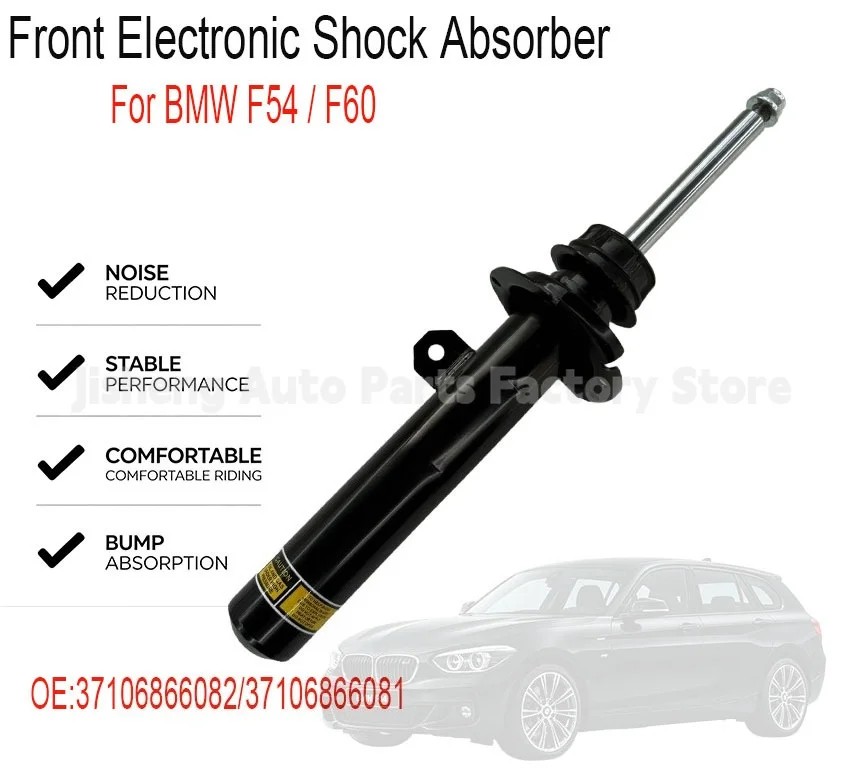 Front EDC Electric Shock Absorber Core Fit BMW MINI F54 F60 OE 37106866082 37106866081 Adaptive Suspension Damper Replacement