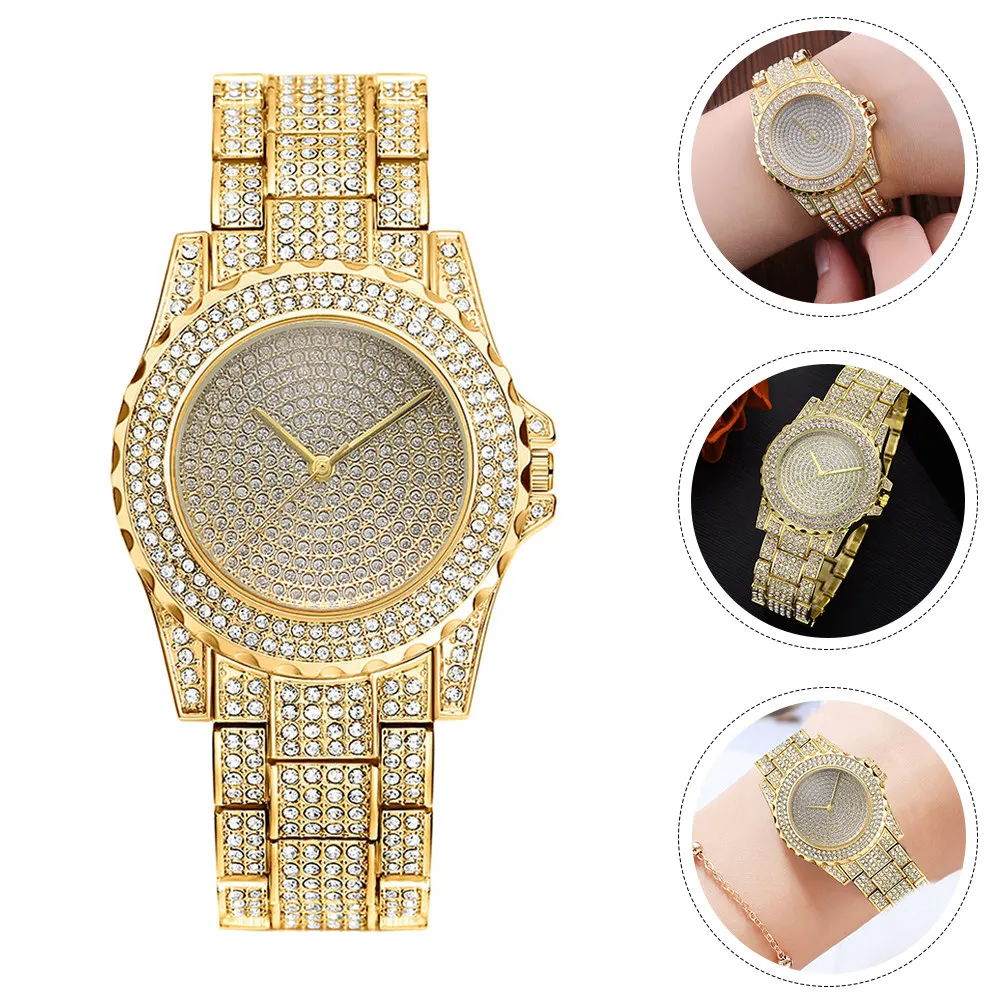 

Elegant Women Quartz Watch Alloy Case Mineral Glass Dial Stylish Lightweight Design for Daily Wear Gift for Girlfriend Lady