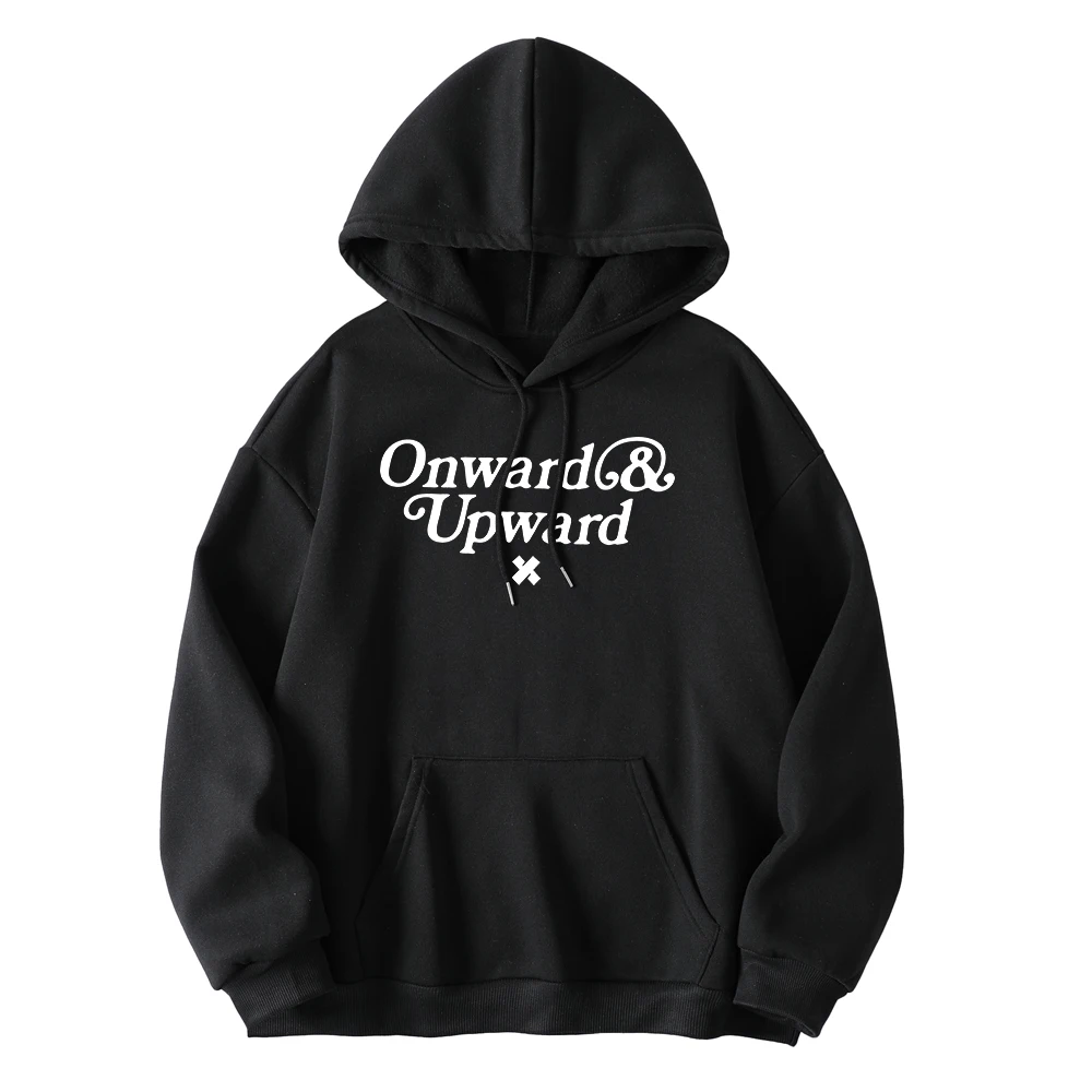 

Onward & Upward Hoodie Winter Hooded Sweet Streetwear Long Sleeve New Logo Sweatshirt