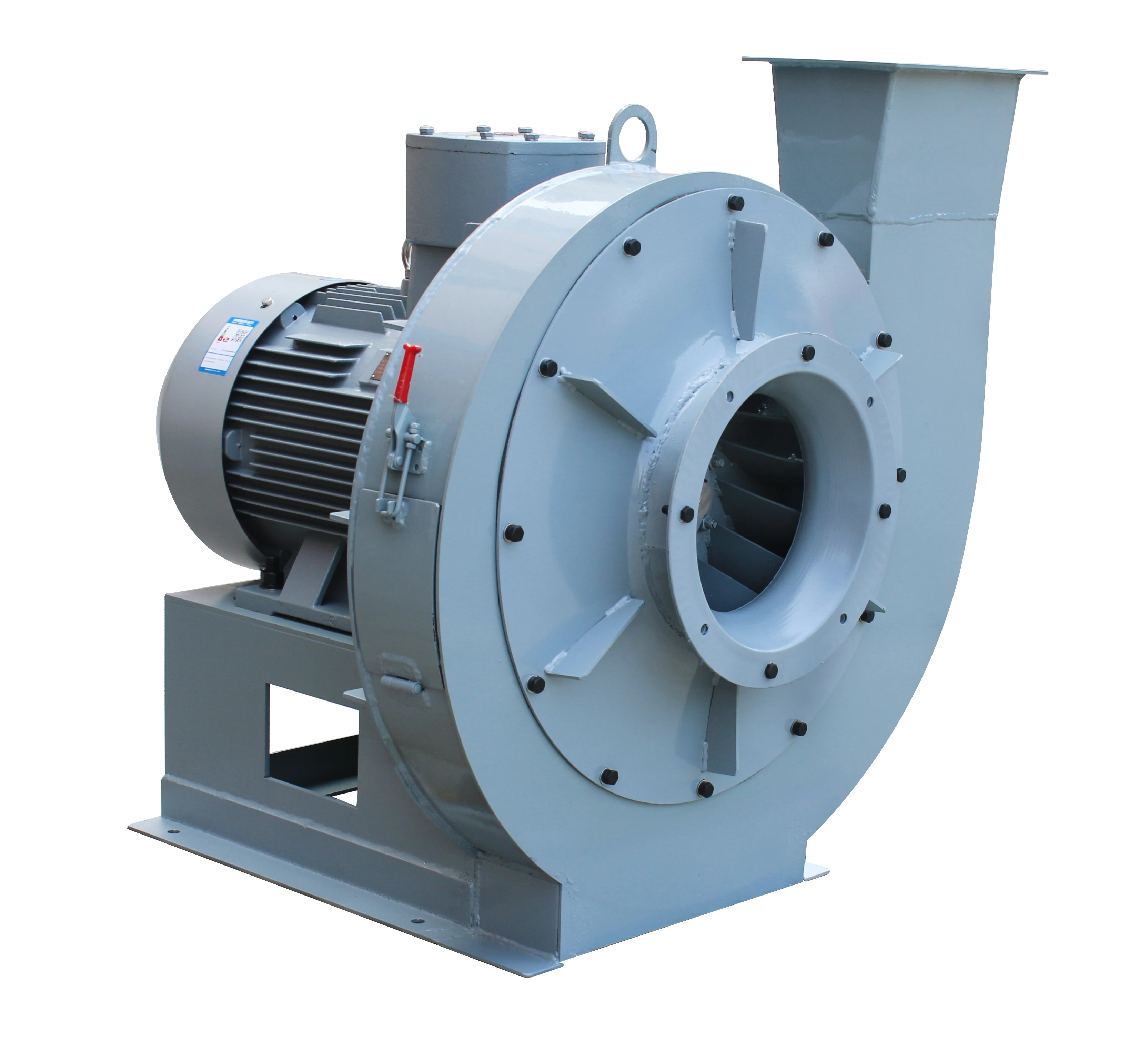 Центробежный вытяжной вентилятор высокого давления 50 Гц, 2900 об/мин, промышленный вентилятор для вытяжки дыма