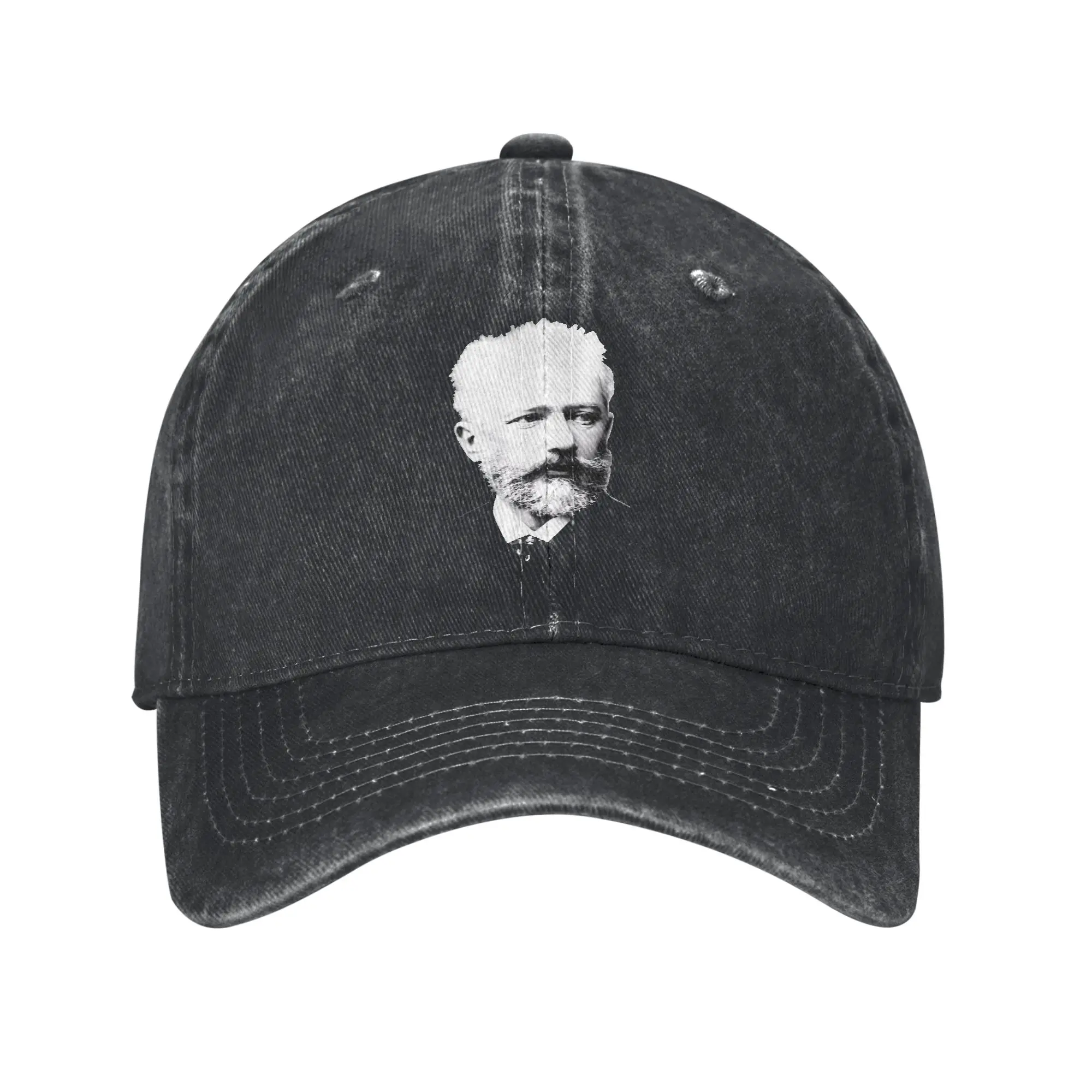 Pyotr Ilyich Tchaikovsky - Great Russian Composer Fashion Baseball Cap  Outdoor Accessory Man Hat  Bike Tour Man Hat
