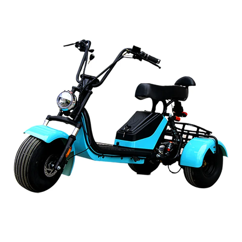 Small three-wheeled electric vehicle to pick up children, adult household transportation three-wheeled battery car