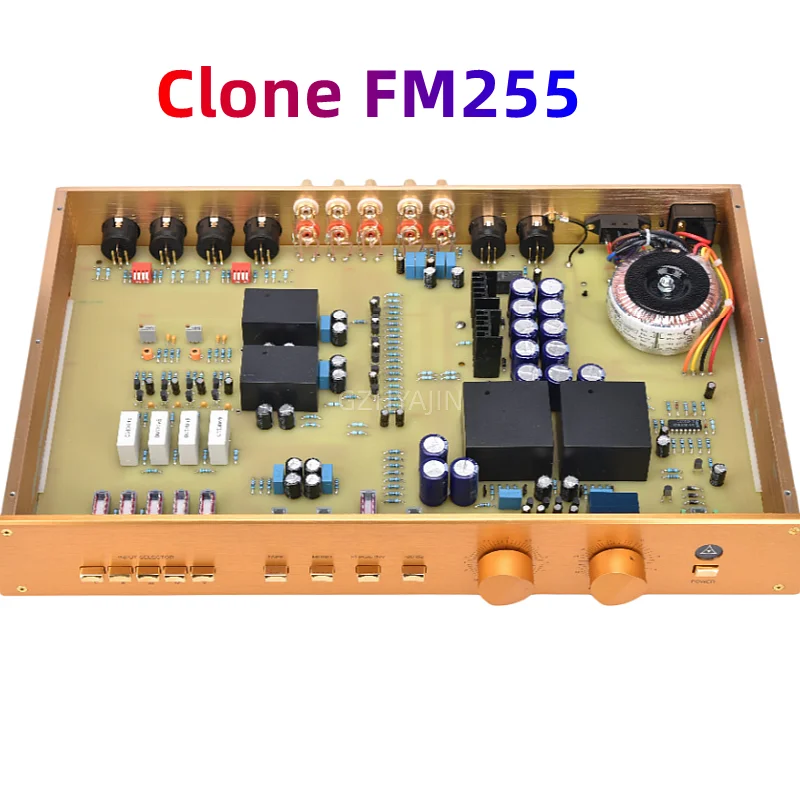 

Hot sale WEILIANG AUDIO Clone FM255 Hi-End Preamplifier NORATEL transformer / BLOCK transformer