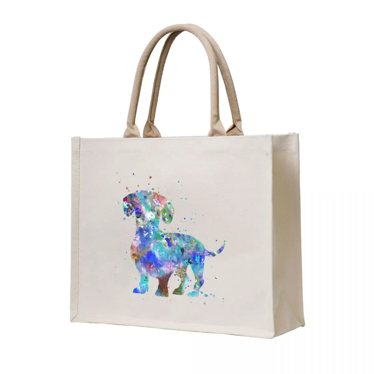 

Dachshund, Dachshund dog watercolor print, Dachshund art Tote Bag canvas tote bag tote bag men