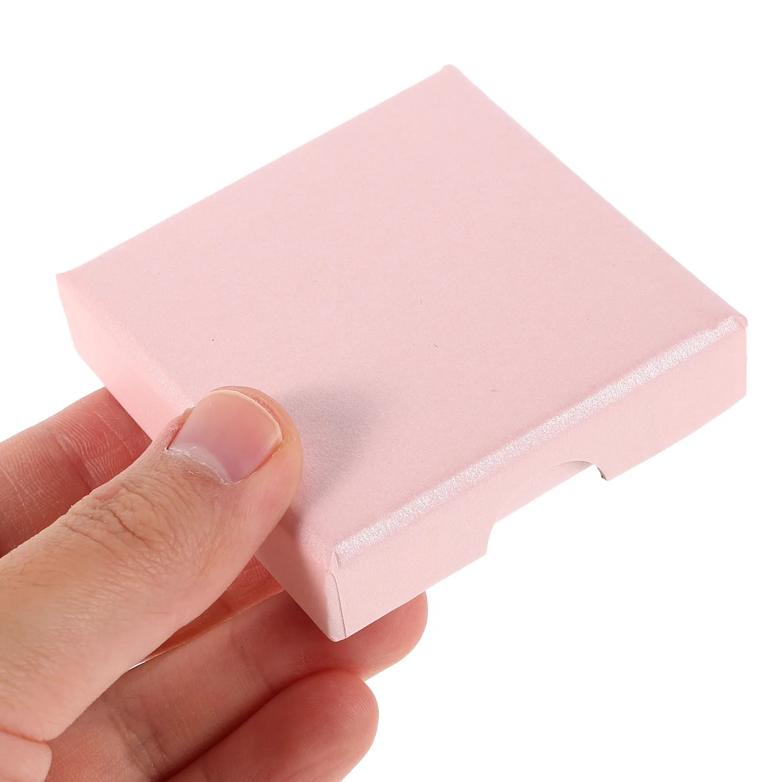 5Pcs Jewelry Storage Box for Women Cardboard Durable Compact Travel Organizer Rings Earrings Necklace Holder Jewelery Box